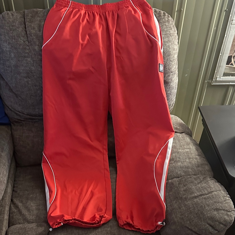 Zumba Fitness Red Pants with White Details